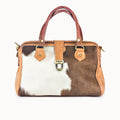 Doenya Leren Tas 'Frou' naturel, boho, Ibiza stijl - Doendoe Webshop