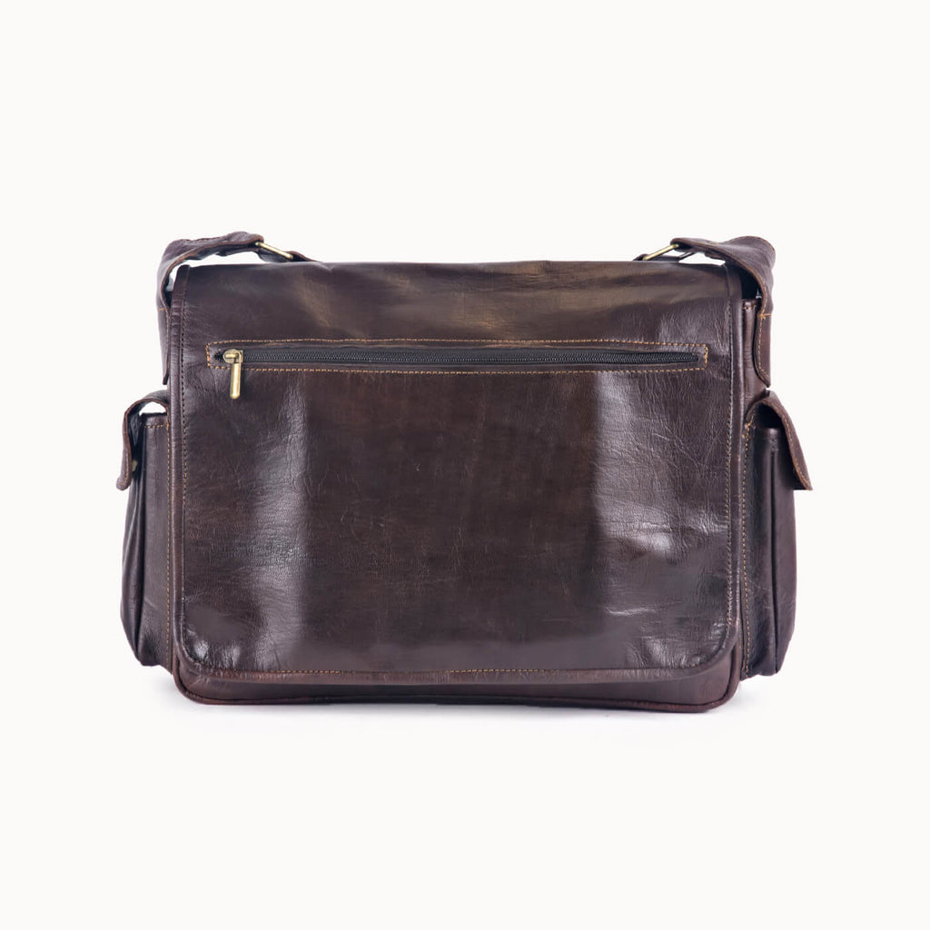 Doenya Messenger Tas 'Hiroku' bruin, boho, Ibiza stijl - Doendoe Webshop
