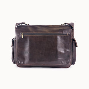 Doenya Messenger Tas 'Hiroku' bruin, boho, Ibiza stijl - Doendoe Webshop