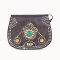 Doenya Leren Tas ‘Jade’ bruin, boho, Ibiza stijl - Doendoe Webshop