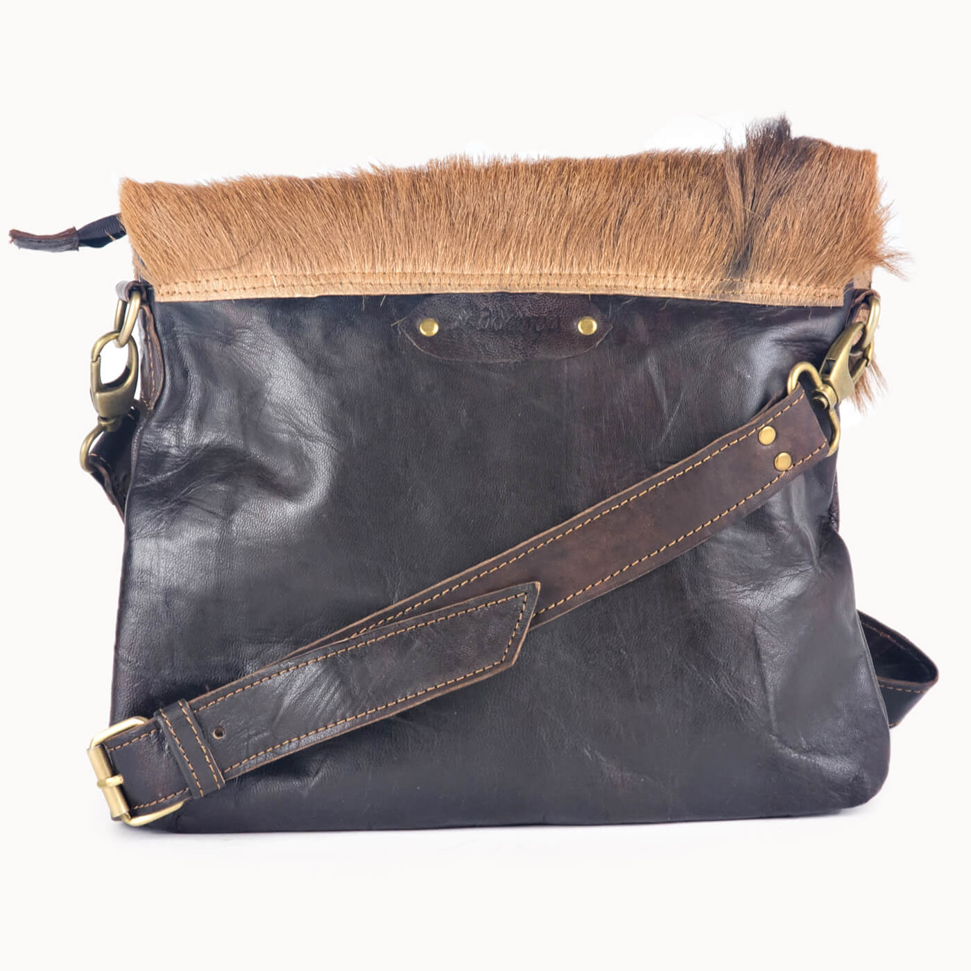 Doenya Leren Tas 'Jaden' , boho, Ibiza stijl - Doendoe Webshop