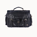 Doenya Leren Tas 'Kahuna' zwart, boho, Ibiza stijl - Doendoe Webshop