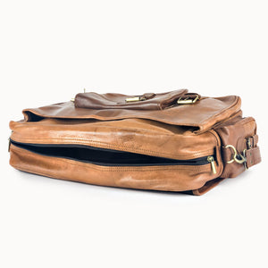 Doenya Leren Tas 'Kahuna' , boho, Ibiza stijl - Doendoe Webshop