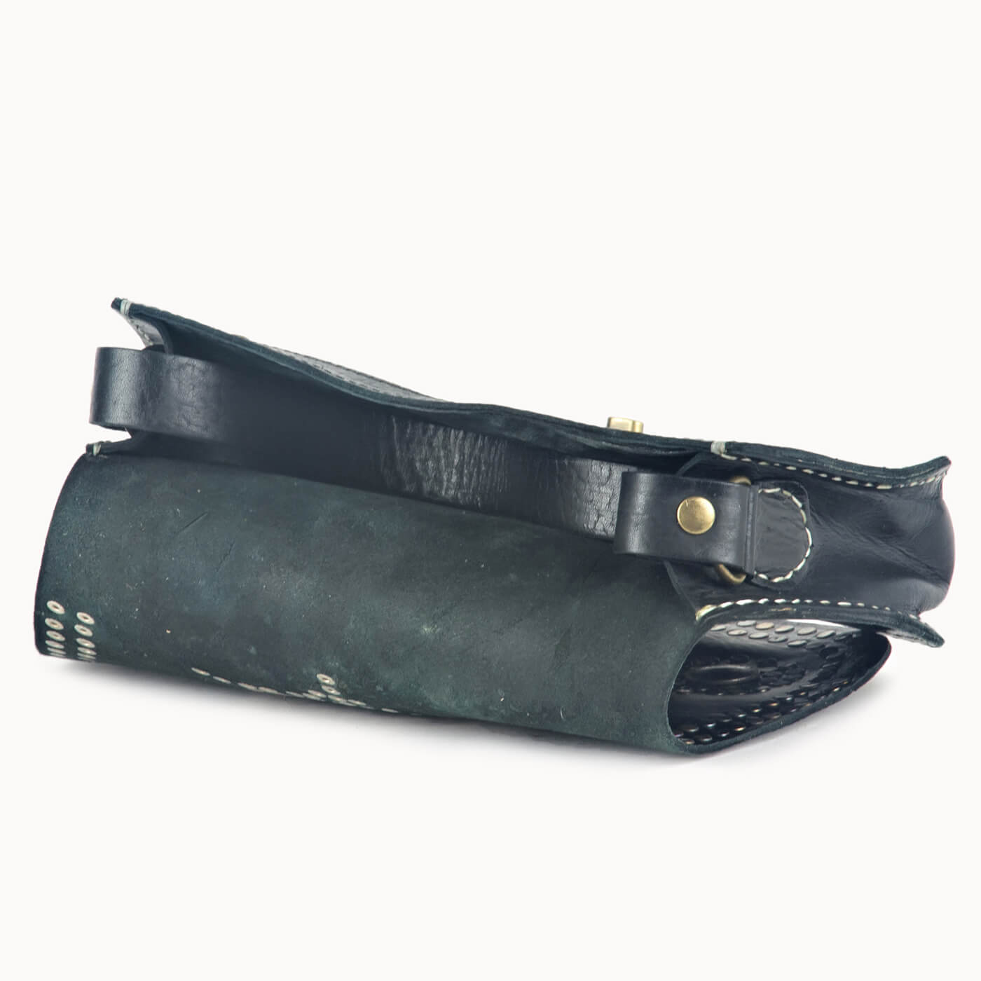 Doenya Leren Tas ‘Odalis’ , boho, Ibiza stijl - Doendoe Webshop