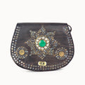 Doenya Leren Tas ‘Odalis’ bruin, boho, Ibiza stijl - Doendoe Webshop