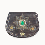 Doenya Leren Tas ‘Odalis’ bruin, boho, Ibiza stijl - Doendoe Webshop