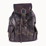 Doenya Leren Rugzak ‘Heidi’ , boho, Ibiza stijl - Doendoe Webshop