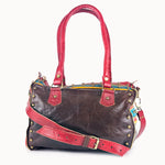 Doenya Leren Tas 'Zahar' , boho, Ibiza stijl - Doendoe Webshop