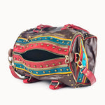 Doenya Leren Tas 'Zahar' , boho, Ibiza stijl - Doendoe Webshop