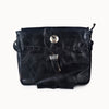 Doenya Leren Tas 'Zulu' zwart, boho, Ibiza stijl - Doendoe Webshop