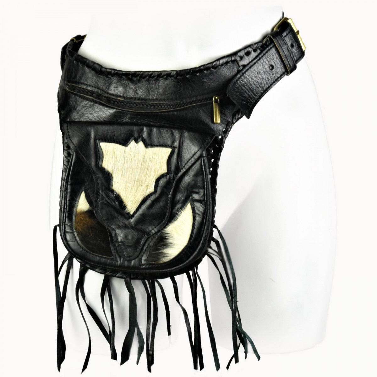 Doenya Heuptas ‘Omer’ zwart, boho, Ibiza stijl - Doendoe Webshop