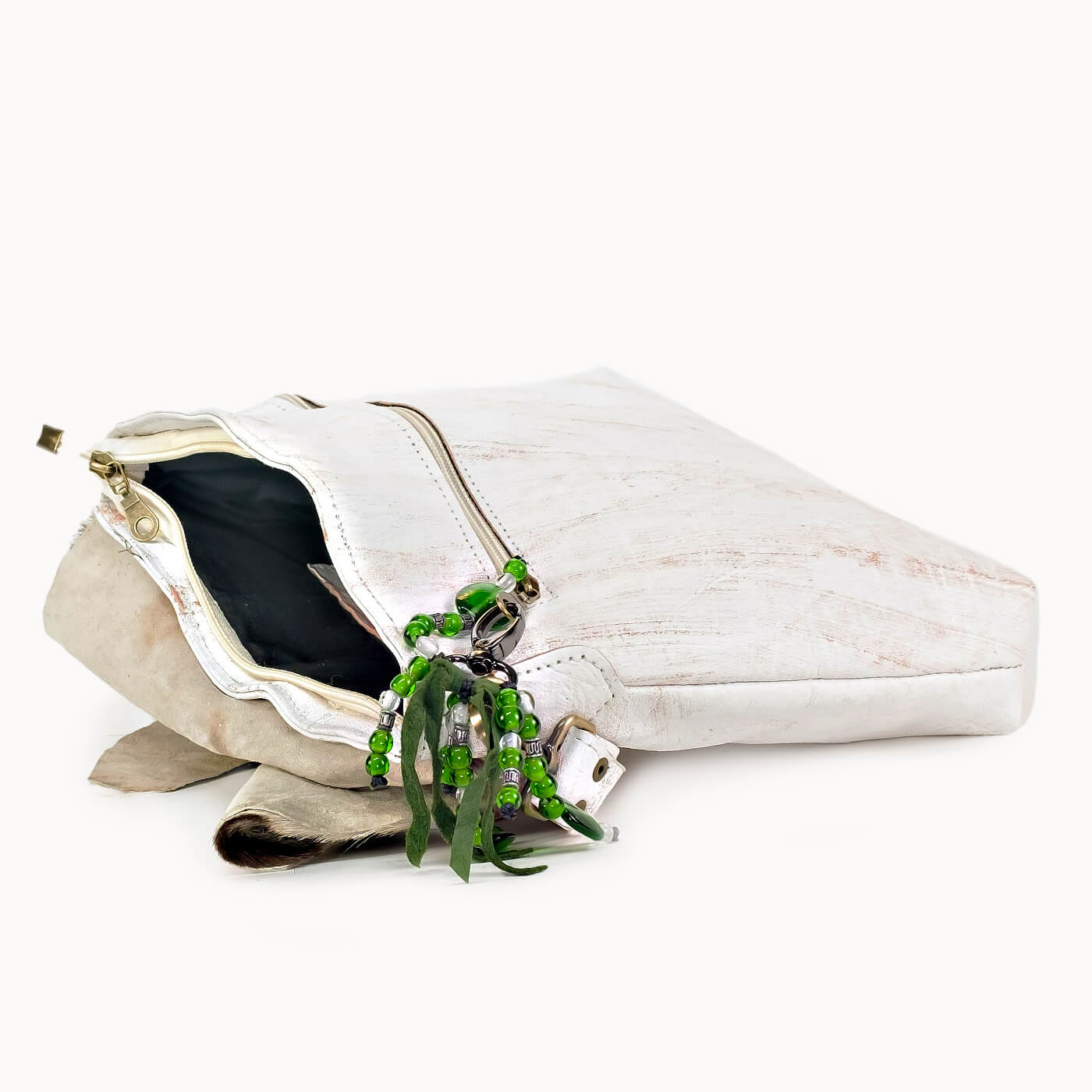 Doenya Leren Tas 'Jaden' , boho, Ibiza stijl - Doendoe Webshop
