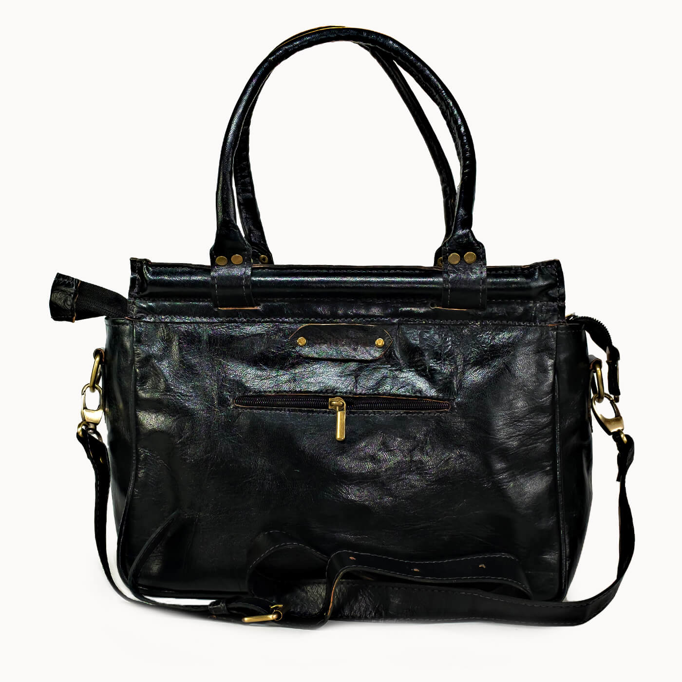 Doenya Leren Tas 'Kayla' , boho, Ibiza stijl - Doendoe Webshop