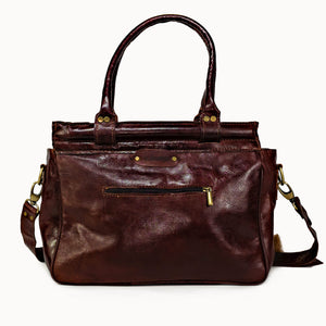 Doenya Leren Tas 'Kayla' , boho, Ibiza stijl - Doendoe Webshop