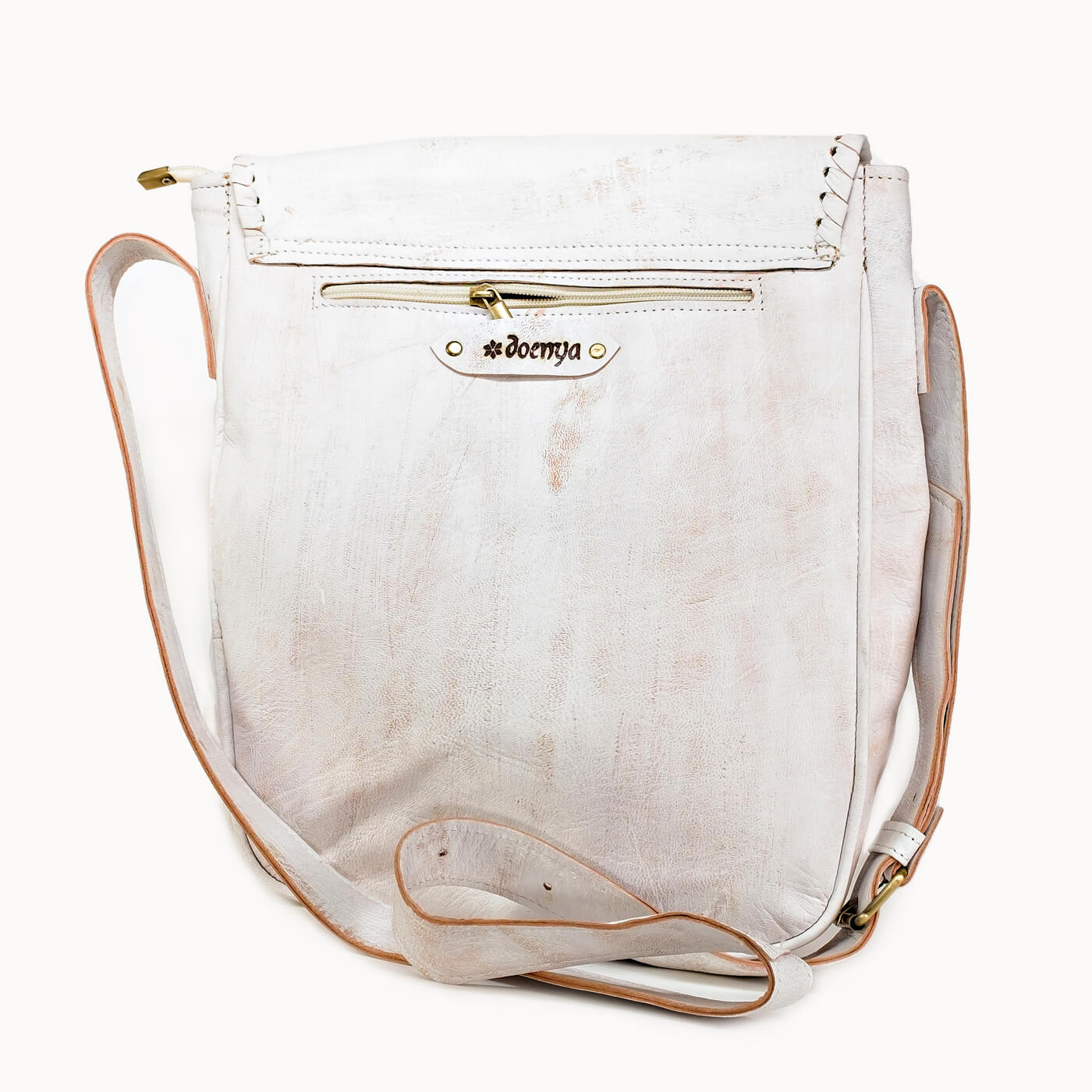 Doenya Leren Tas 'Pandora' , boho, Ibiza stijl - Doendoe Webshop