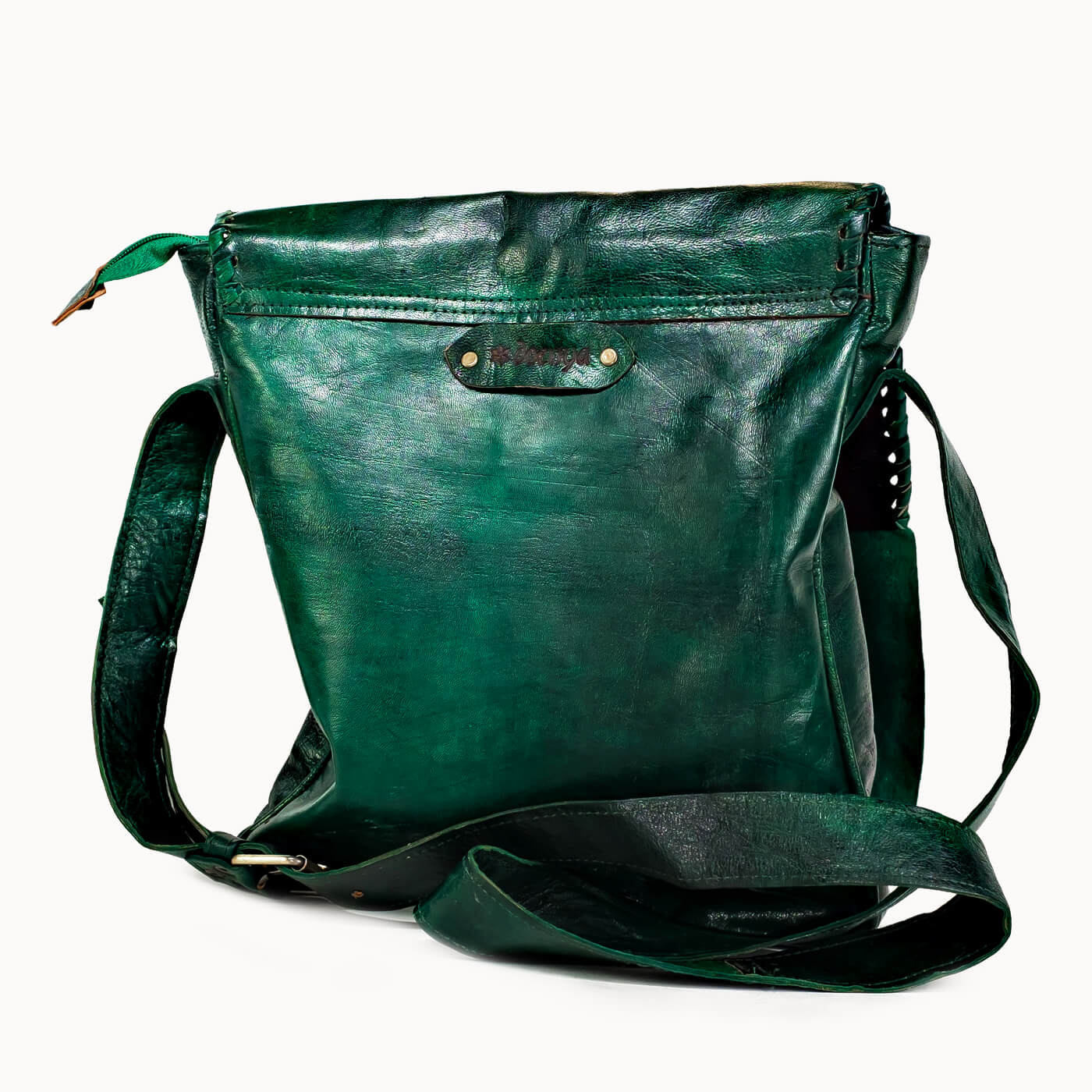 Doenya Leren Tas ‘Tribal’ , boho, Ibiza stijl - Doendoe Webshop