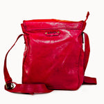 Doenya Leren Tas ‘Tribal’ , boho, Ibiza stijl - Doendoe Webshop