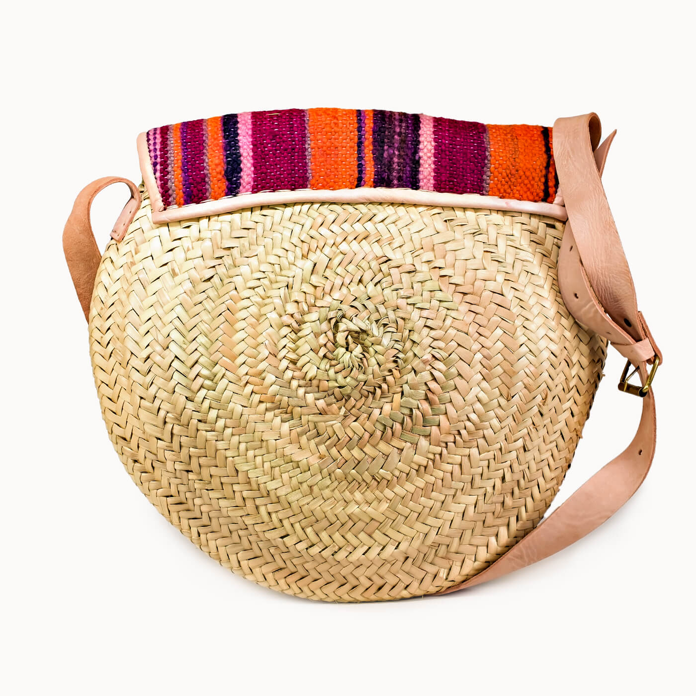 Doenya Rieten Tas 'Loco' , boho, Ibiza stijl - Doendoe Webshop