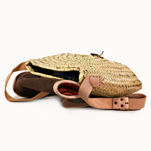 Doenya Rieten Tas 'Loco' , boho, Ibiza stijl - Doendoe Webshop