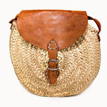 Doenya Rieten Tas 'Bobo' 30cm, boho, Ibiza stijl - Doendoe Webshop