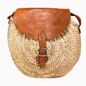 Doenya Rieten Tas 'Bobo' 30cm, boho, Ibiza stijl - Doendoe Webshop