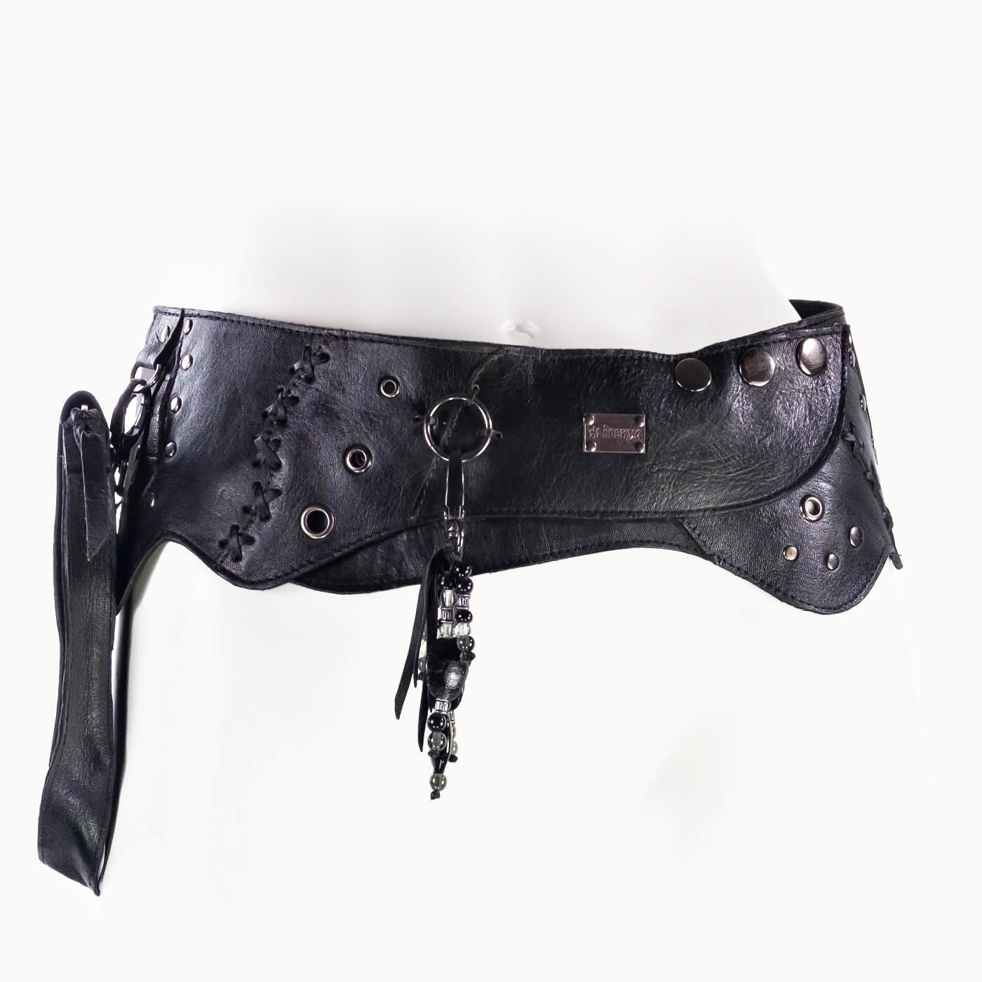 Doenya Boho Riem zwart, boho, Ibiza stijl - Doendoe Webshop