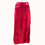 Lange Rok 'Boho', rood, boho, Ibiza stijl - Doendoe Webshop
