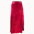 Lange Rok 'Elegance' rood, boho, Ibiza stijl - Doendoe Webshop