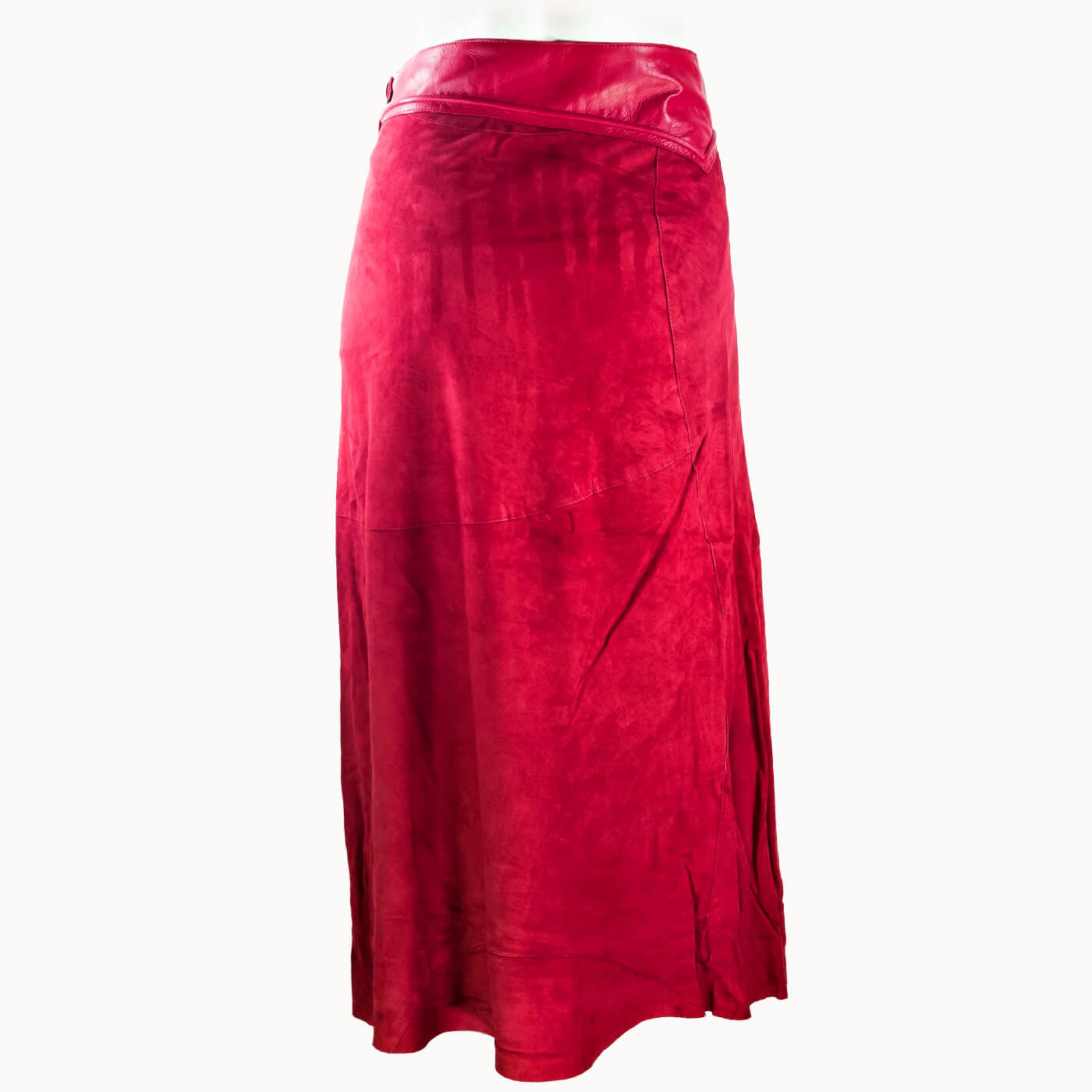 Lange Rok 'Elegance' rood, boho, Ibiza stijl - Doendoe Webshop