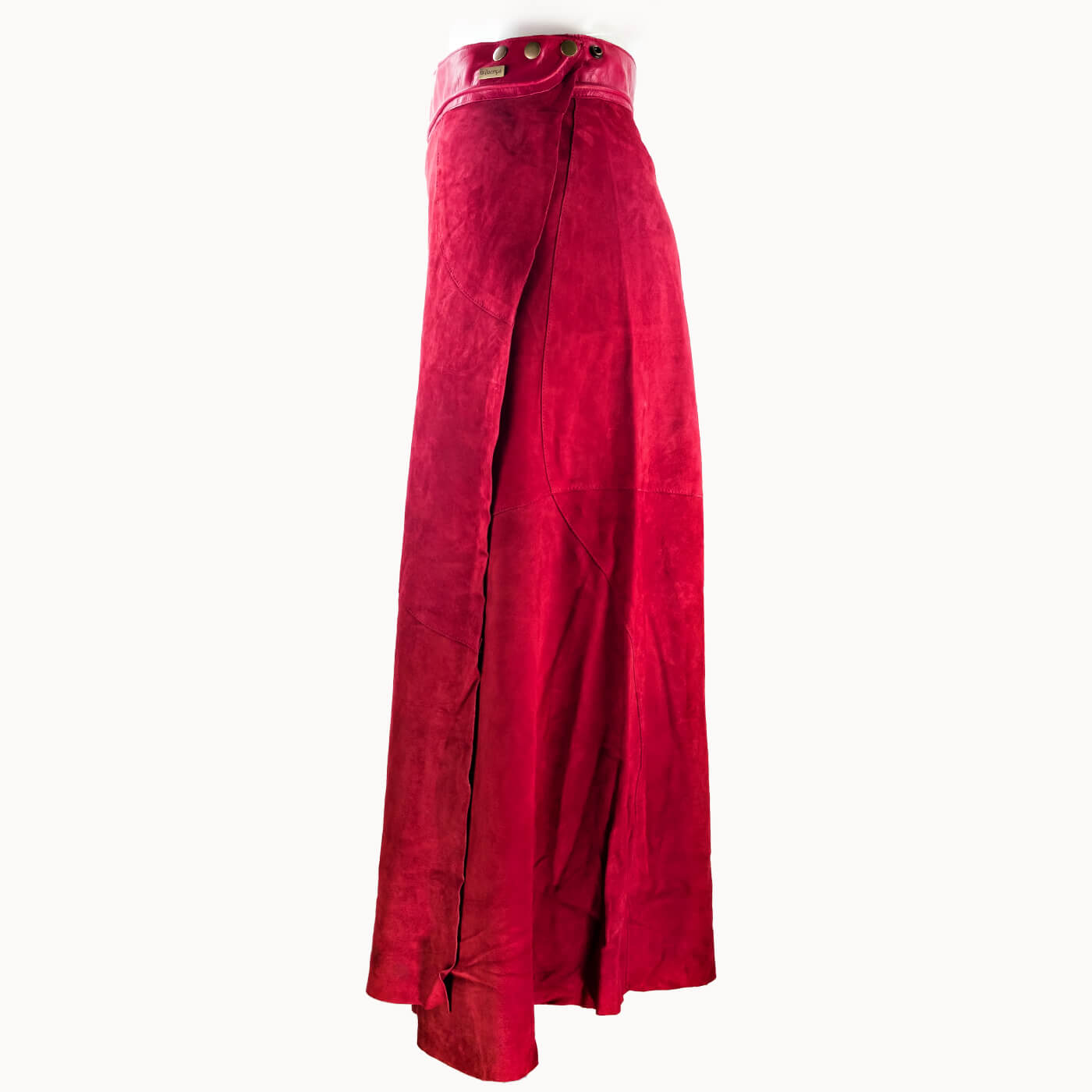 Lange Rok 'Elegance' rood, boho, Ibiza stijl - Doendoe Webshop