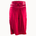 Midi Rok 'Boho', rood, boho, Ibiza stijl - Doendoe Webshop