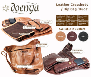 Leren Tas 'Huda'