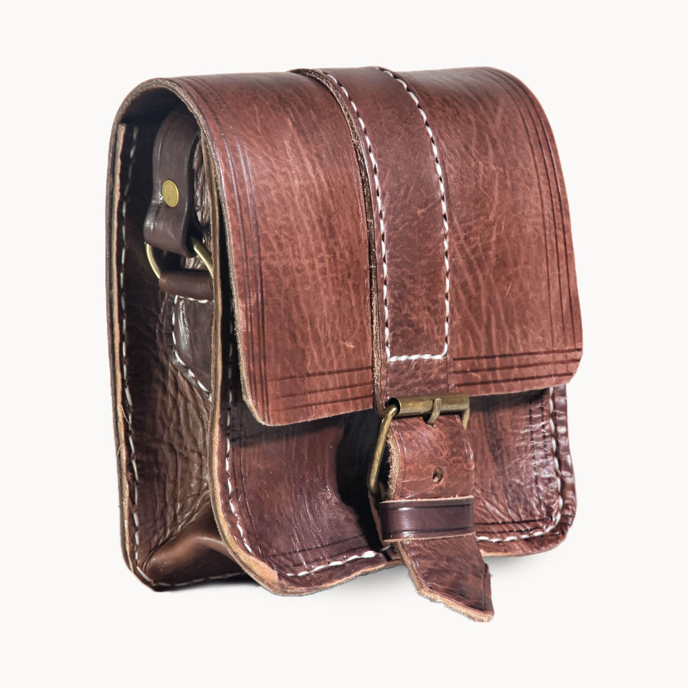 Doenya Leren Tasje ‘Pico’ , boho, Ibiza stijl - Doendoe Webshop