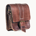 Doenya Leren Tasje ‘Pico’ , boho, Ibiza stijl - Doendoe Webshop