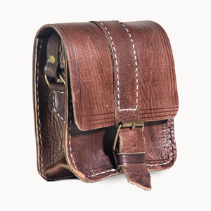 Doenya Leren Tasje ‘Pico’ , boho, Ibiza stijl - Doendoe Webshop