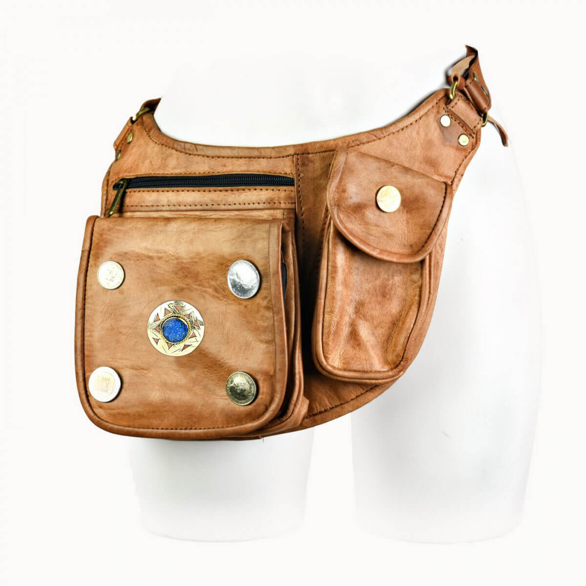 Doenya Heuptas 'Rabat' naturel, boho, Ibiza stijl - Doendoe Webshop