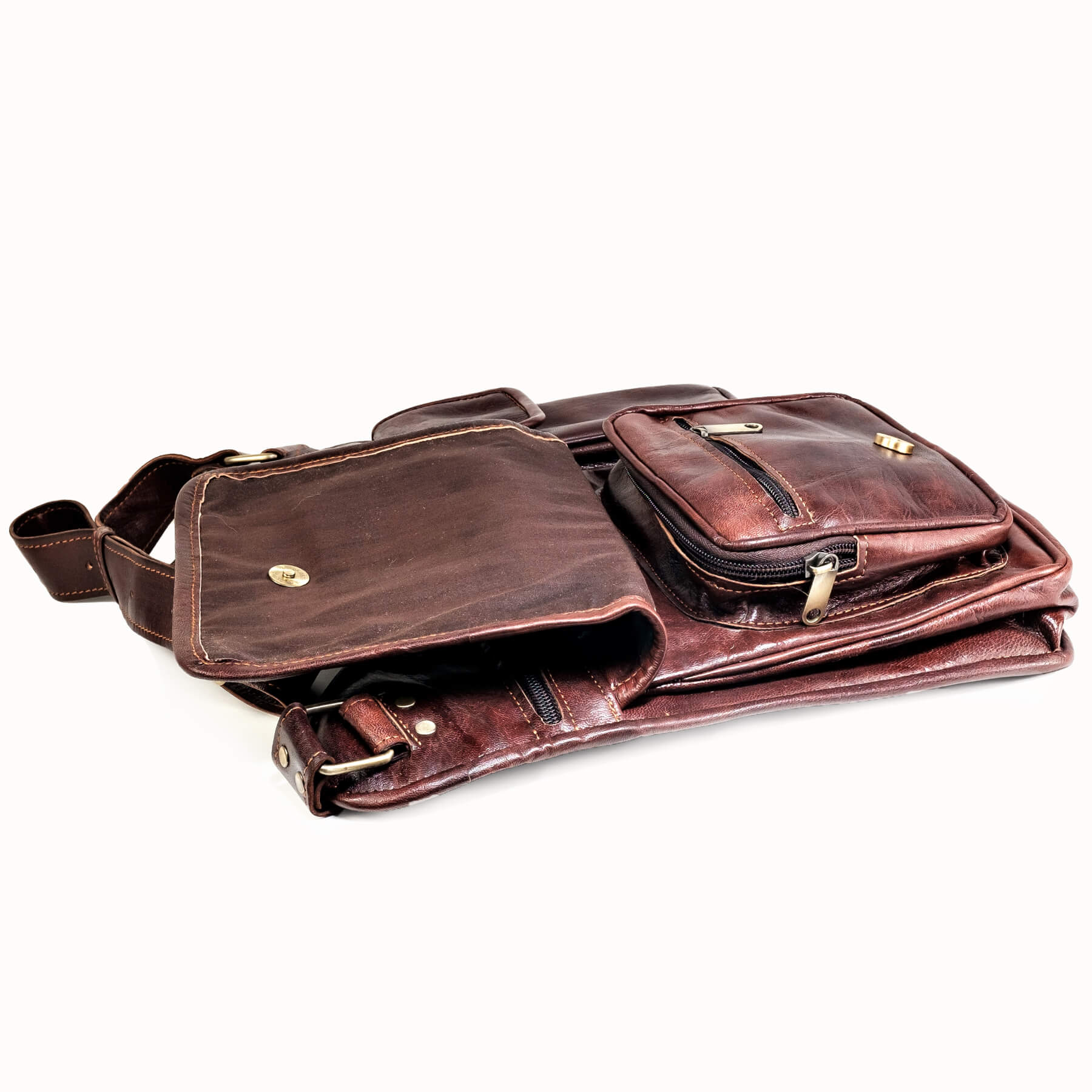 Leren Tas 'Huda'