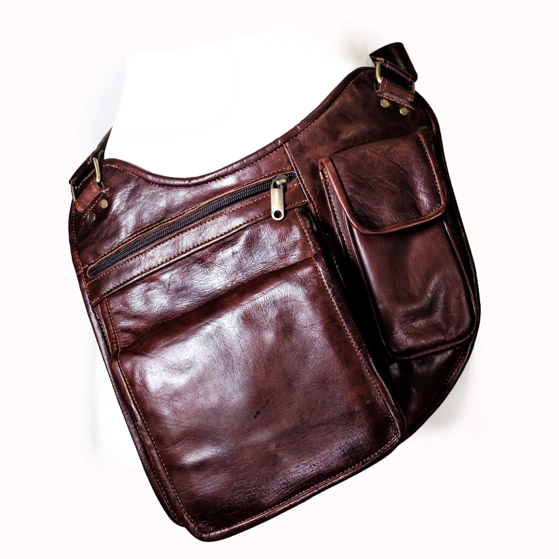 Leren Tas 'Huda'