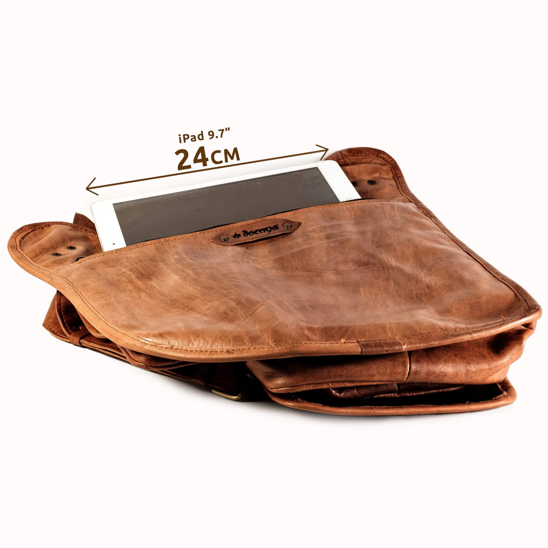 Leren Tas 'Huda'