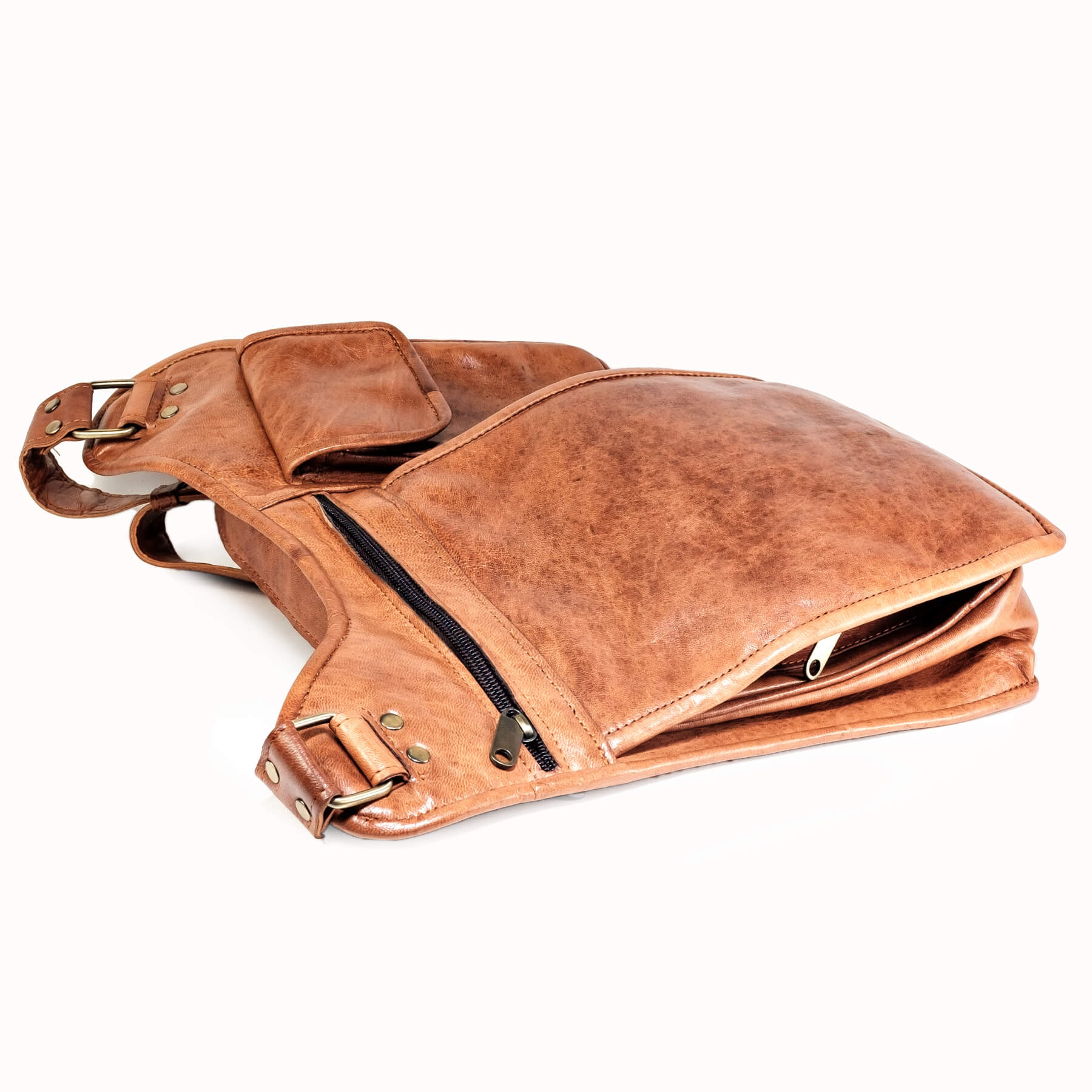 Leren Tas 'Huda'