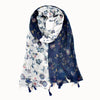Doenya Sjaal ‘Double Blue' , boho, Ibiza stijl - Doendoe Webshop