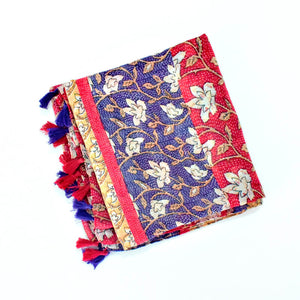 Doenya Sjaal ‘Grandma Flowerblocks' , boho, Ibiza stijl - Doendoe Webshop