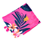 Doenya Sjaal ‘Hot Pink Jungle' , boho, Ibiza stijl - Doendoe Webshop