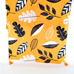 Doenya Sjaal ‘Yellow Summer Leaves' , boho, Ibiza stijl - Doendoe Webshop