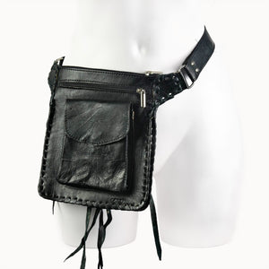 Doenya Heuptas 'Elsa' zwart, boho, Ibiza stijl - Doendoe Webshop