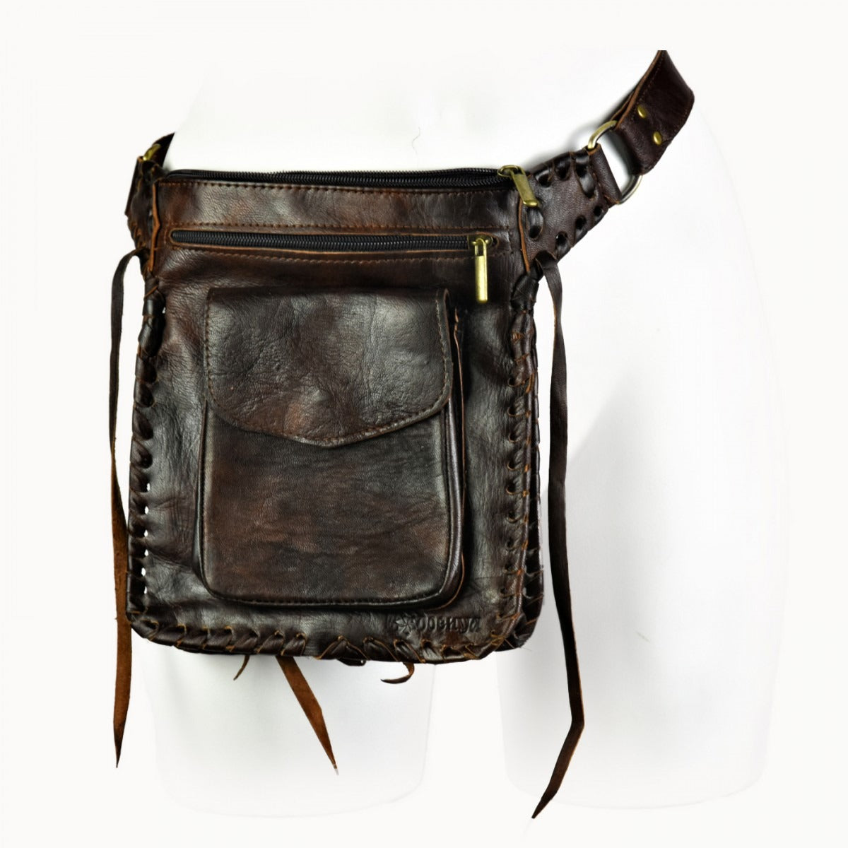 Doenya Heuptas 'Elsa' bruin, boho, Ibiza stijl - Doendoe Webshop