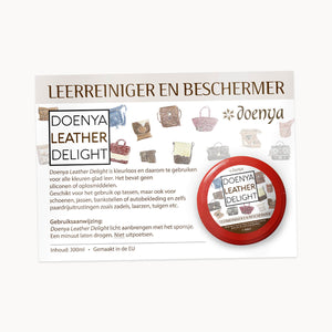 Doenya Doenya Leather Delight - LEERREINIGER EN BESCHERMER , boho, Ibiza stijl - Doendoe Webshop