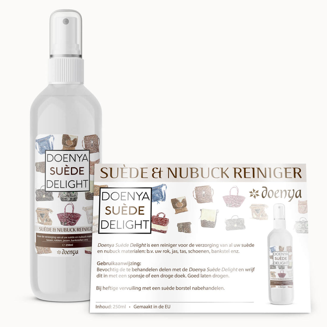 Doenya Doenya Suède Delight - SUÈDE REINIGER , boho, Ibiza stijl - Doendoe Webshop